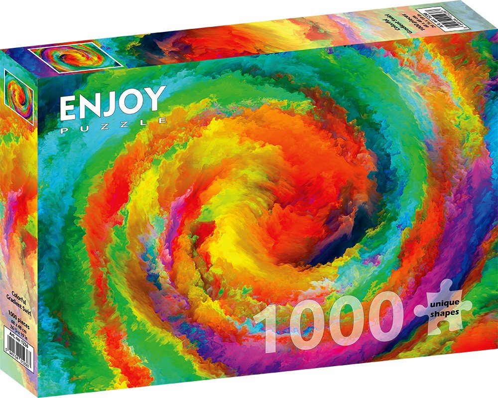 Színátmenet Örvény Enjoy 1000 darabos kirakó puzzle (EN - 1236) - puzzlegarden