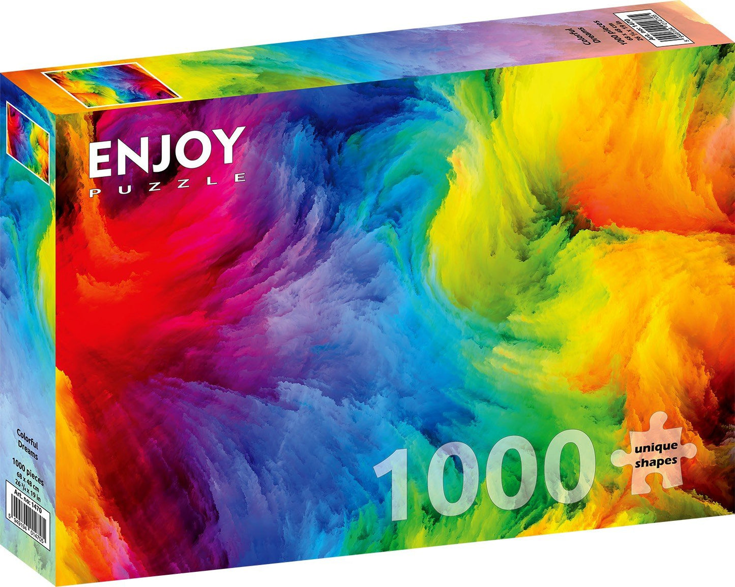 Színes Álmok Enjoy 1000 darabos kirakó puzzle (EN - 1470) - puzzlegarden