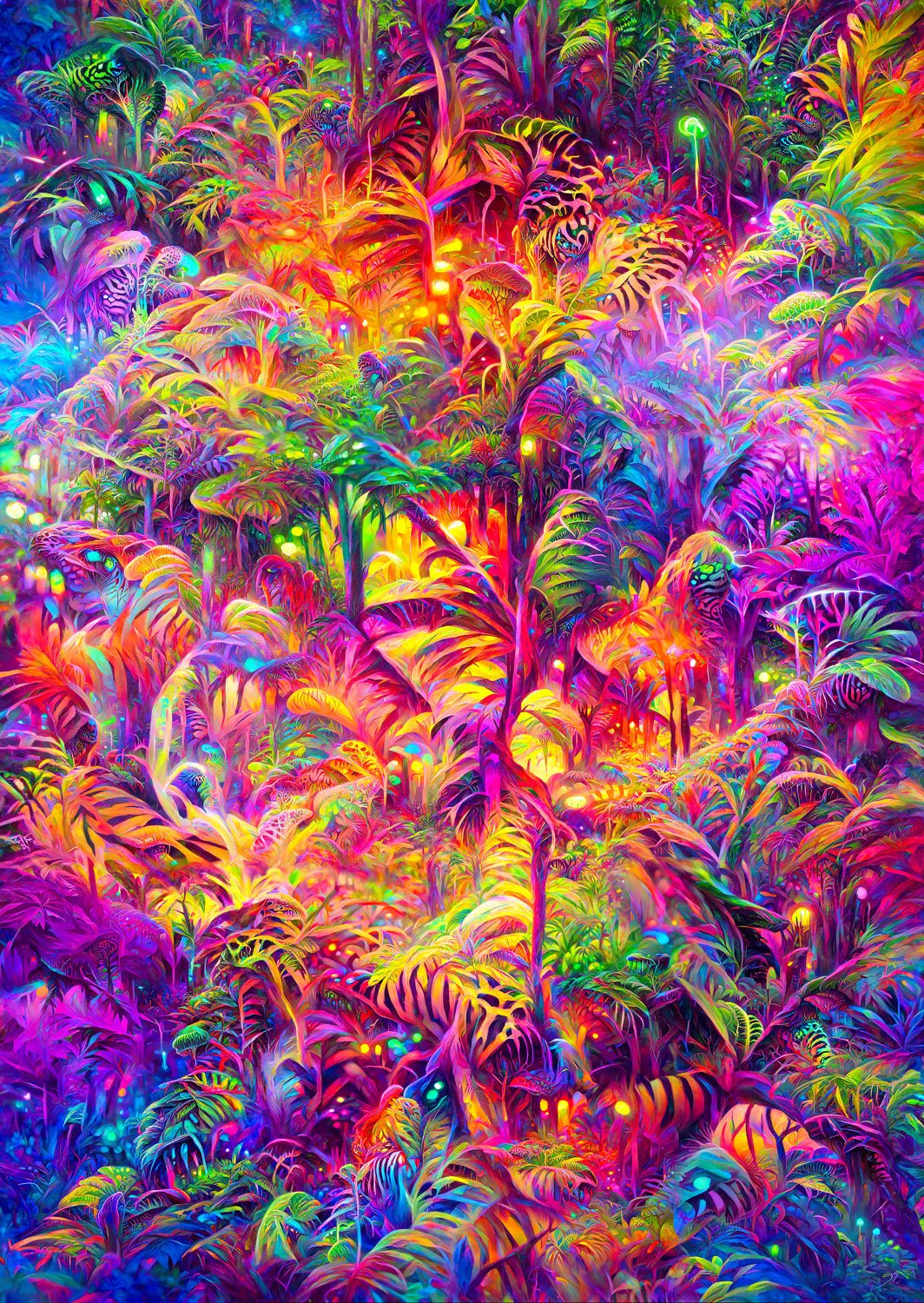 Színes Dzsungel Enjoy 1000 darabos kirakó puzzle (EN - 2202) - puzzlegarden