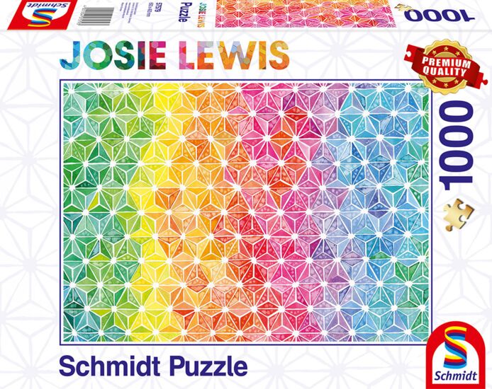 Színes háromszögek Schmidt Spiele 1000 darabos kirakó puzzle (SCH - 57579) - puzzlegarden