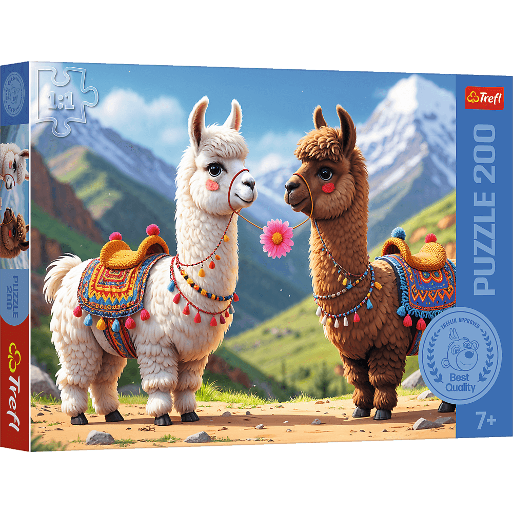 Színes lámák Trefl 200 darabos kirakó puzzle (TR - 13356) - puzzlegarden