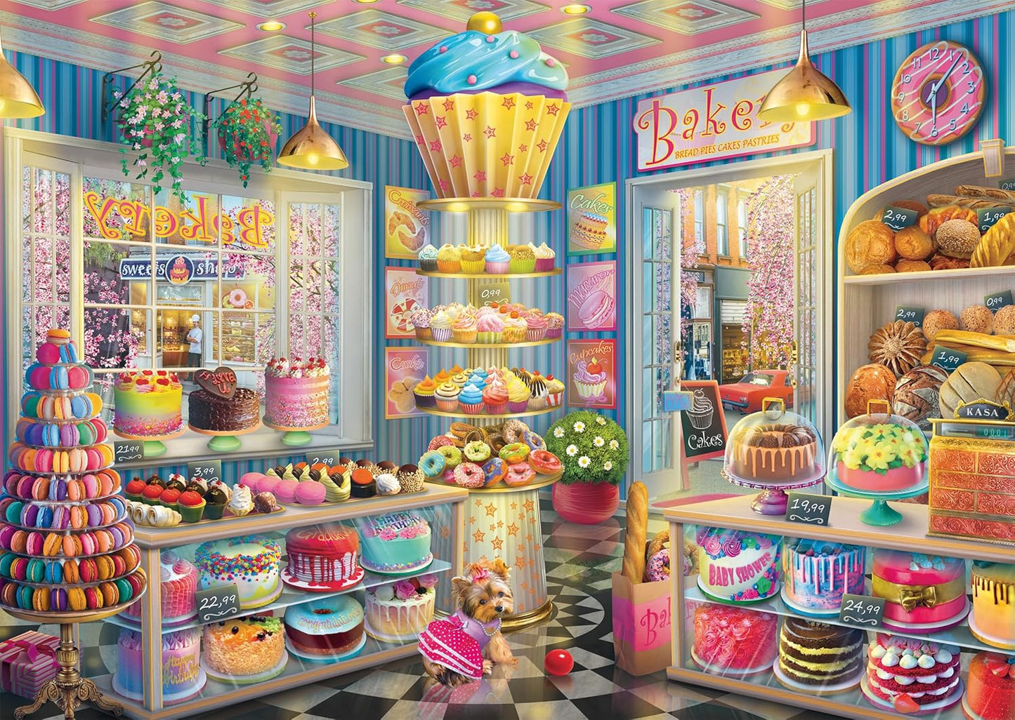 Színes pékség Schmidt Spiele 1000 darabos kirakó puzzle (SCH - 59785 4001504597856) - puzzlegarden