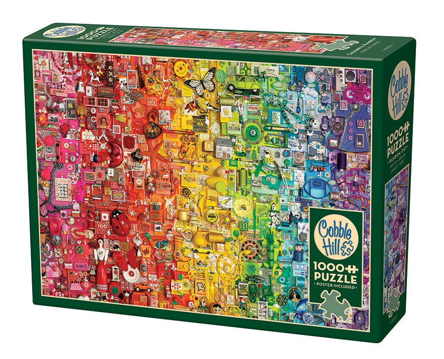 Színpompás szivárvány Cobble Hill 1000 darabos kirakó puzzle (CH - 40062 625012400626) - puzzlegarden