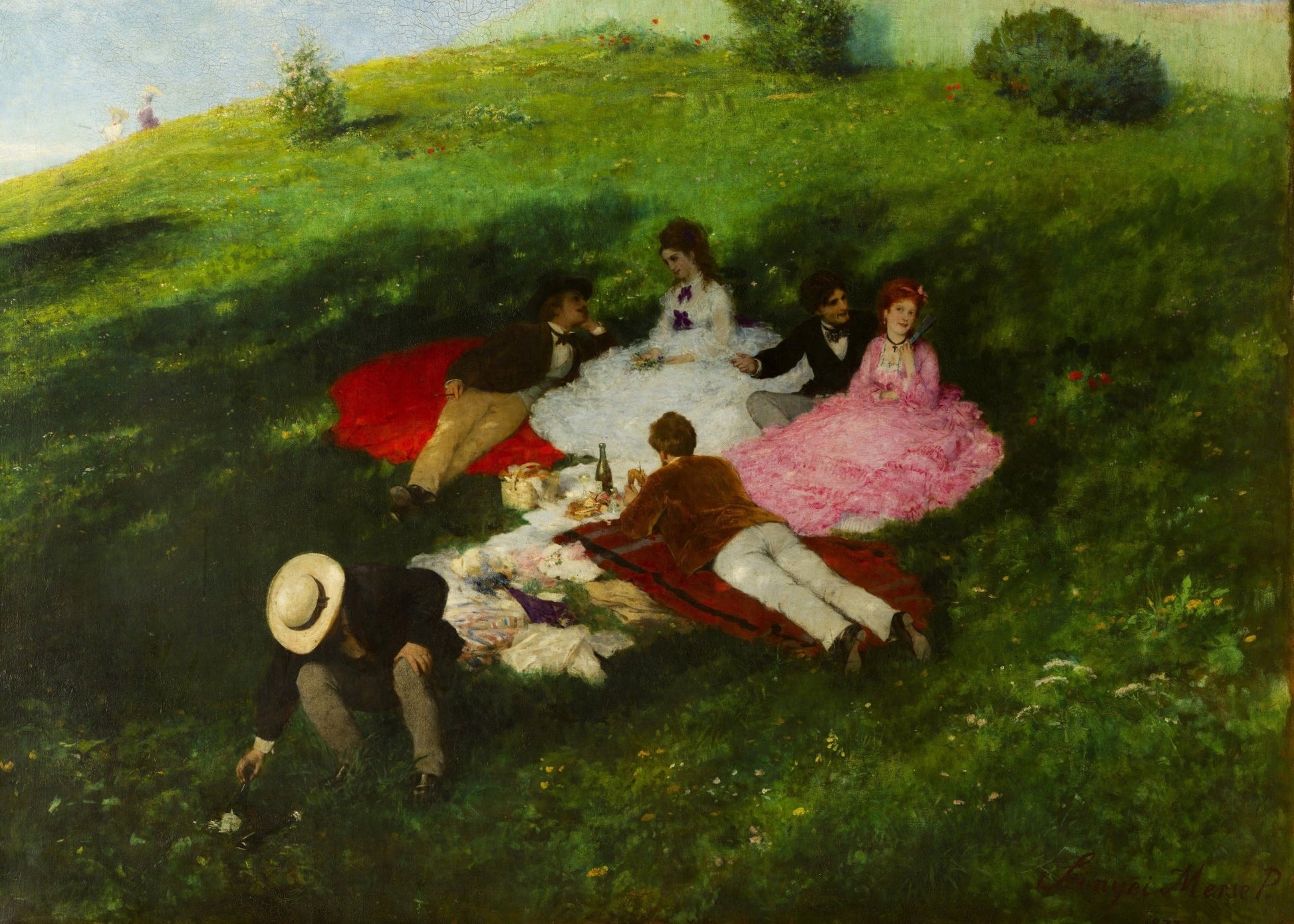 Szinyei Merse Pál - Majális Pannon Puzzle 1000 darabos kirakó puzzle (PP - 111) - puzzlegarden