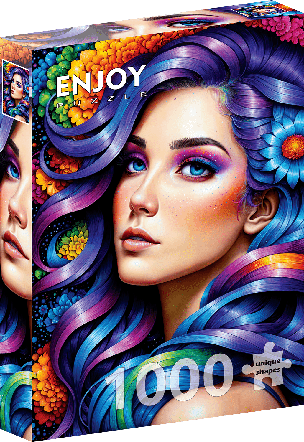 Szivárvány Haj Enjoy 1000 darabos kirakó puzzle (EN - 2172) - puzzlegarden