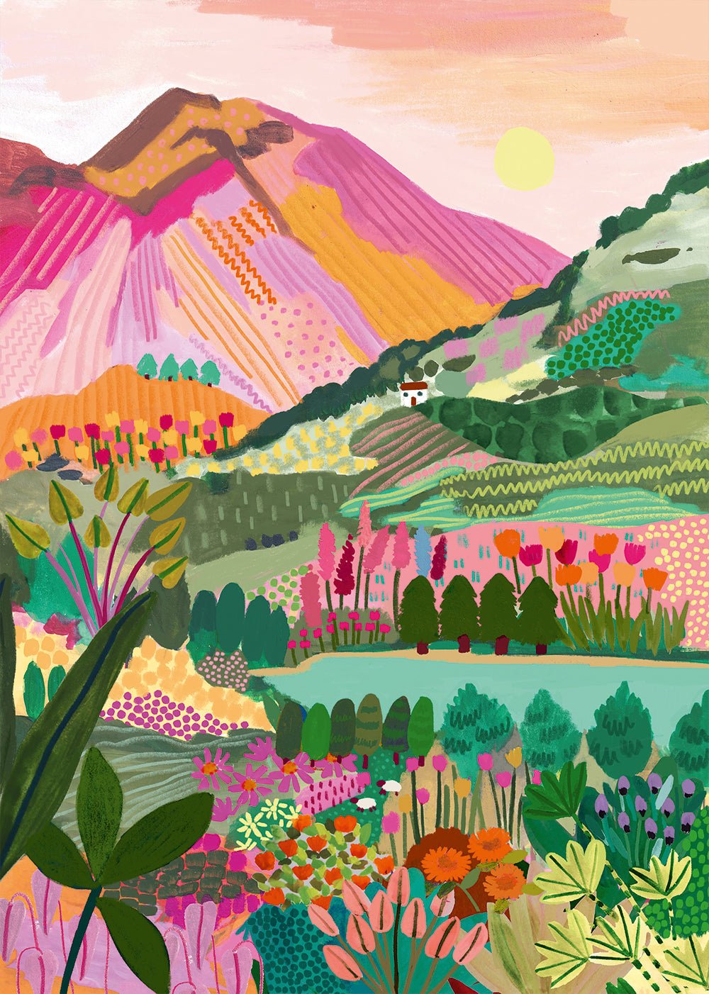 Szivárvány - hegy Pieces & Peace 1000 darabos kirakó puzzle (PaP - 0041) - puzzlegarden