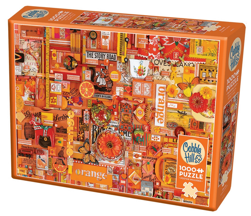 Szivárvány - Narancssárga Cobble Hill 1000 darabos kirakó puzzle (CH - 40057) - puzzlegarden