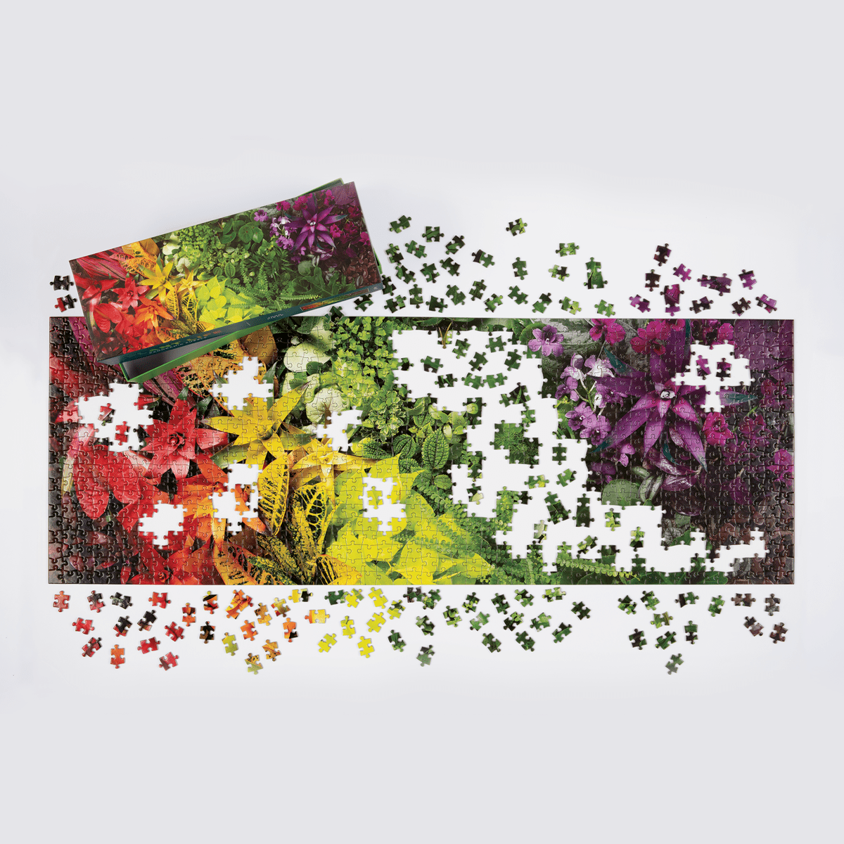 Szivárvány Növények - panoráma Galison 1000 darabos kirakó puzzle (GA - 9780735365292) - puzzlegarden