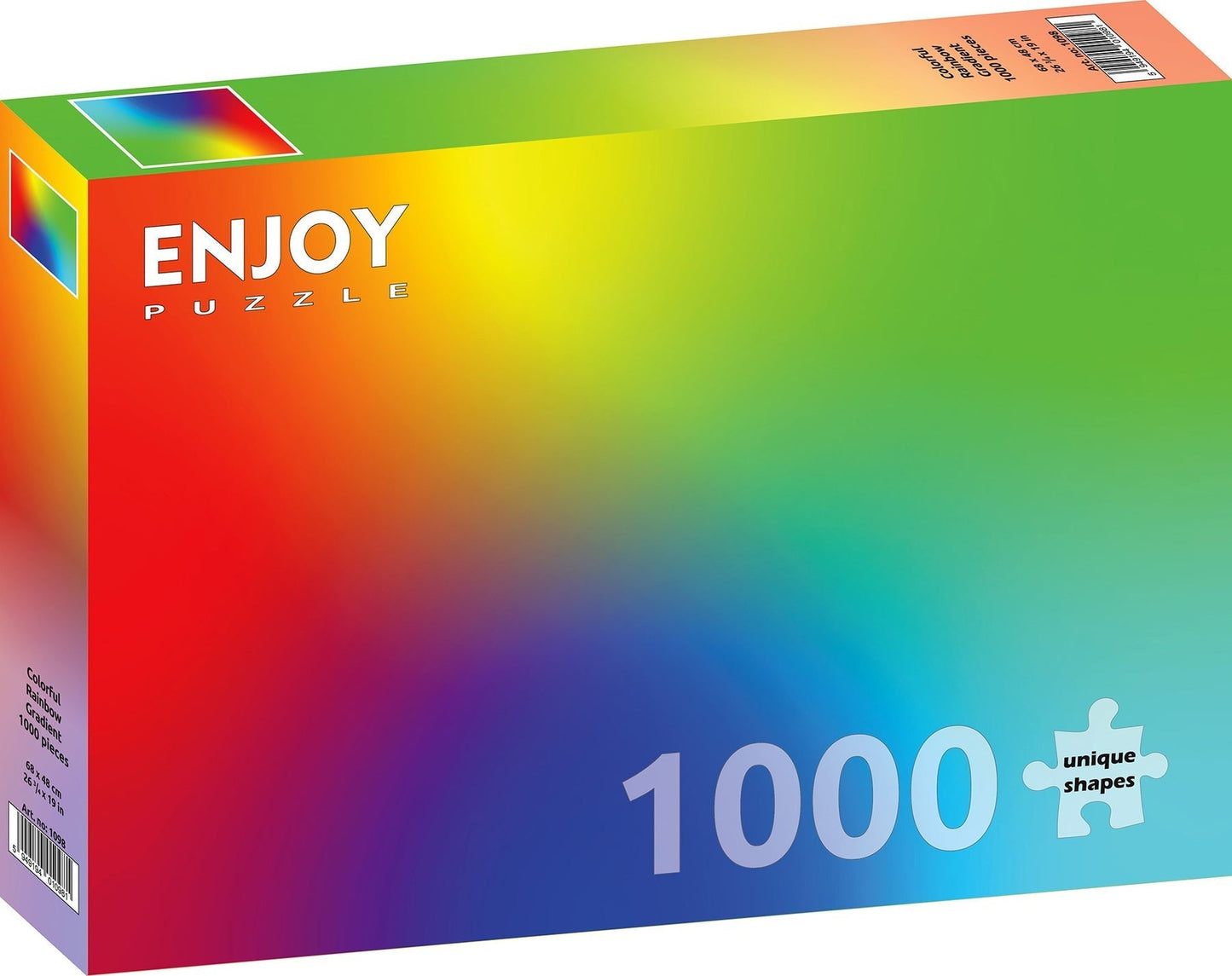 Szivárvány Színátmenet Enjoy 1000 darabos kirakó puzzle (EN - 1098) - puzzlegarden