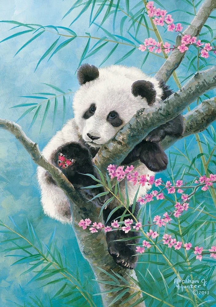 Szunyókáló Panda Castorland 500 darabos kirakó puzzle (C - B - 53865) - puzzlegarden