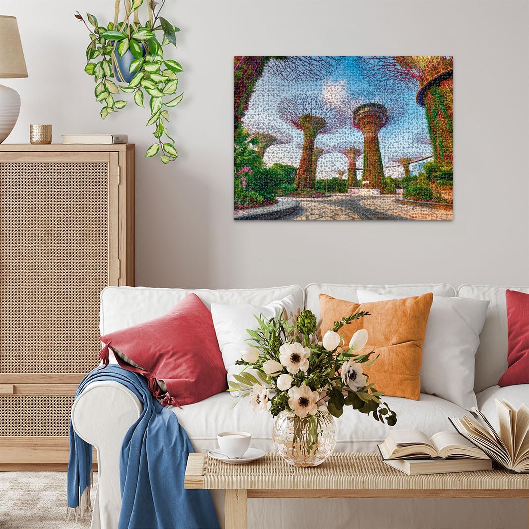 Szuperfa - liget, Szingapúr Ravensburger 1500 darabos kirakó puzzle (RA - 12001396) - puzzlegarden