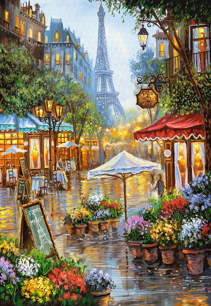 Tavasz Párizsban Castorland 1000 darabos kirakó puzzle (C - 103669) - puzzlegarden