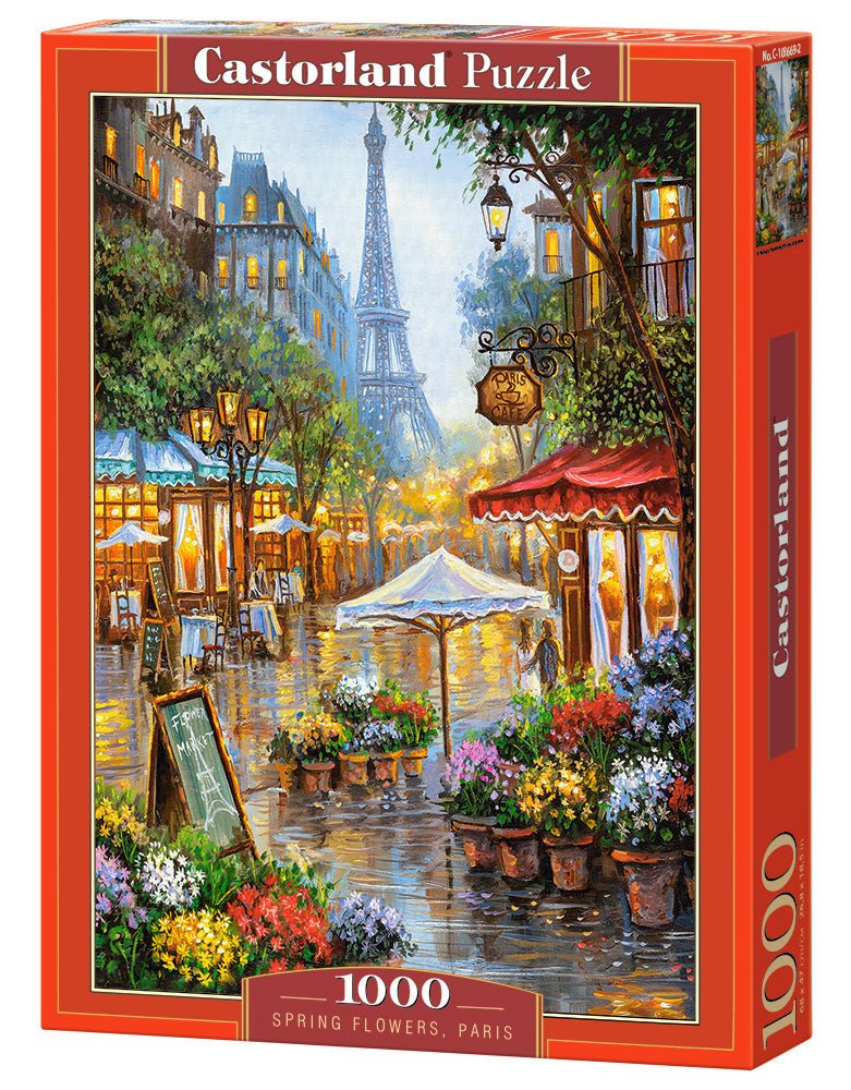 Tavasz Párizsban Castorland 1000 darabos kirakó puzzle (C - 103669) - puzzlegarden
