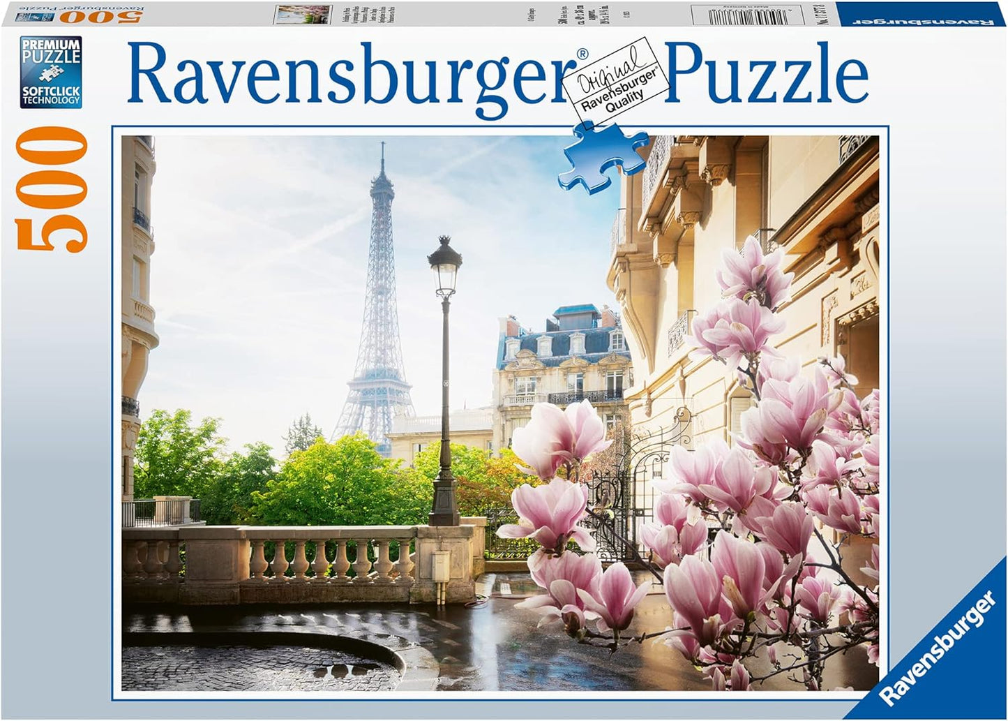 Tavasz Párizsban Ravensburger 500 darabos kirakó puzzle (RA - 17377) - puzzlegarden