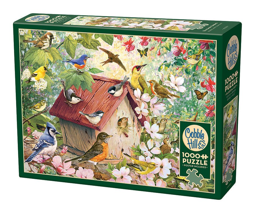 Tavaszi virágpompa Cobble Hill 1000 darabos kirakó puzzle (CH - 40028) - puzzlegarden