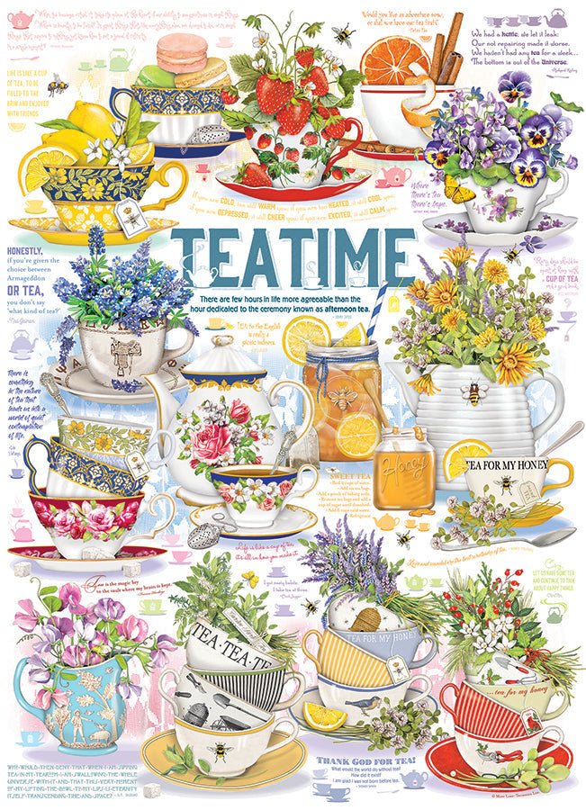 Teaidő Cobble Hill 1000 darabos kirakó puzzle (CH - 40116) - puzzlegarden