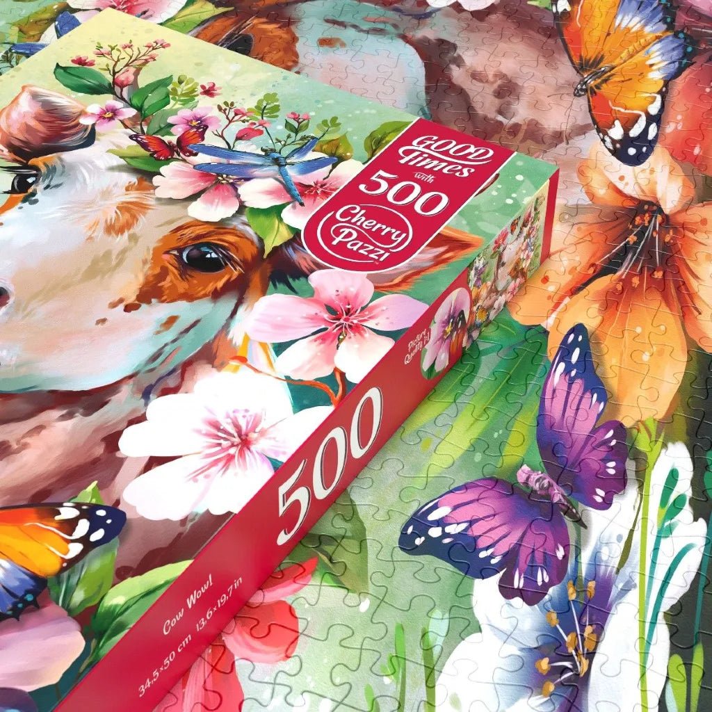 Tehén - csoda! Cherry Pazzi 500 darabos kirakó puzzle (CP - 20029 5903728720111) - puzzlegarden
