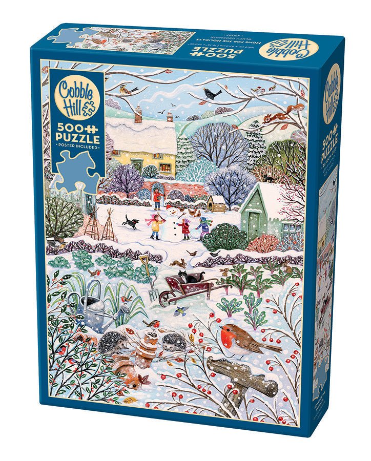Téli ünnepek Cobble Hill 500 darabos kirakó puzzle (CH - 45097) - puzzlegarden