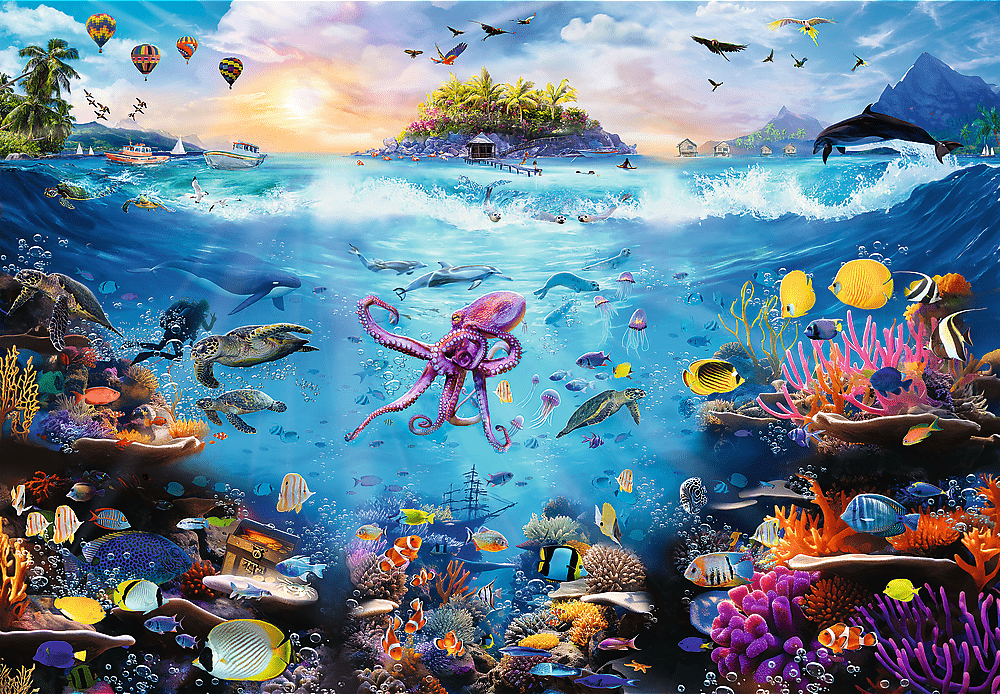 Tenger alatti Paradicsom Trefl Prime 13500 darabos kirakó puzzle (TR - 81027) - puzzlegarden