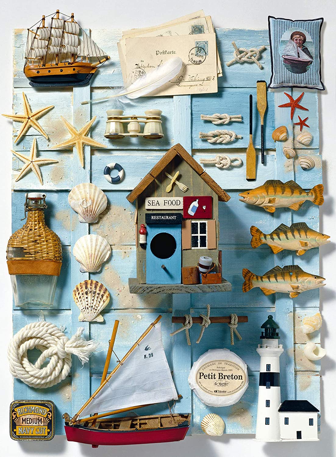 Tengerész hangulat Ravensburger 500 darabos kirakó puzzle (RA - 16588) - puzzlegarden