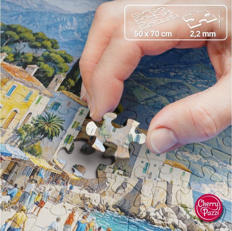 Tengerparti falu Cherry Pazzi 1000 darabos kirakó puzzle (CP - 30912) - puzzlegarden