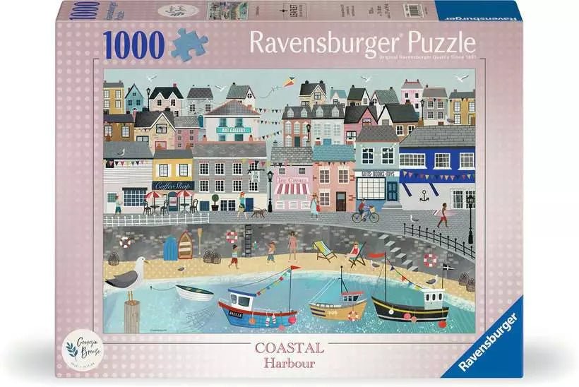 Tengerparti kikötő Ravensburger 1000 darabos kirakó puzzle (RA - 12001524 4005555015246) - puzzlegarden