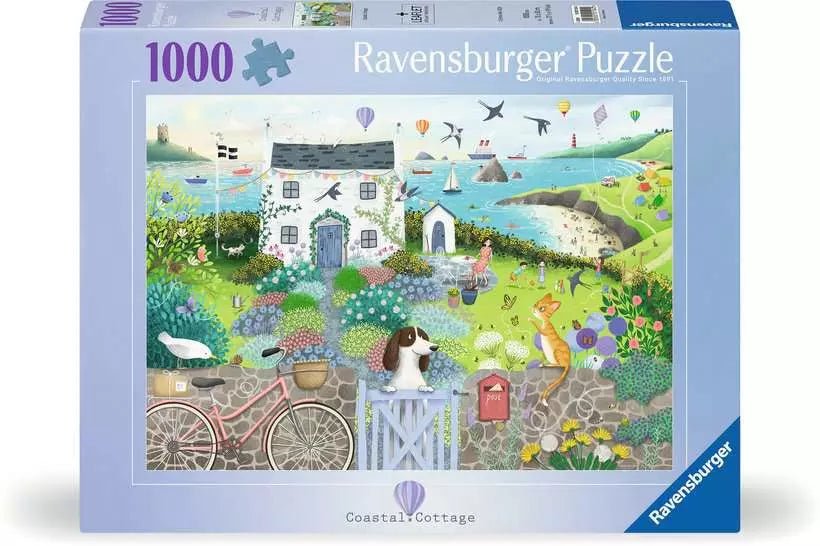 Tengerparti Kunyhó Ravensburger 1000 darabos kirakó puzzle (RA - 12001104) - puzzlegarden