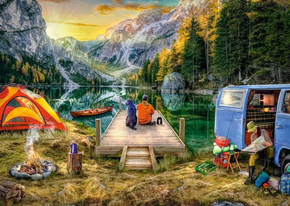 Természetjárók Ravensburger 1000 darabos kirakó puzzle (RA - 16994) - puzzlegarden