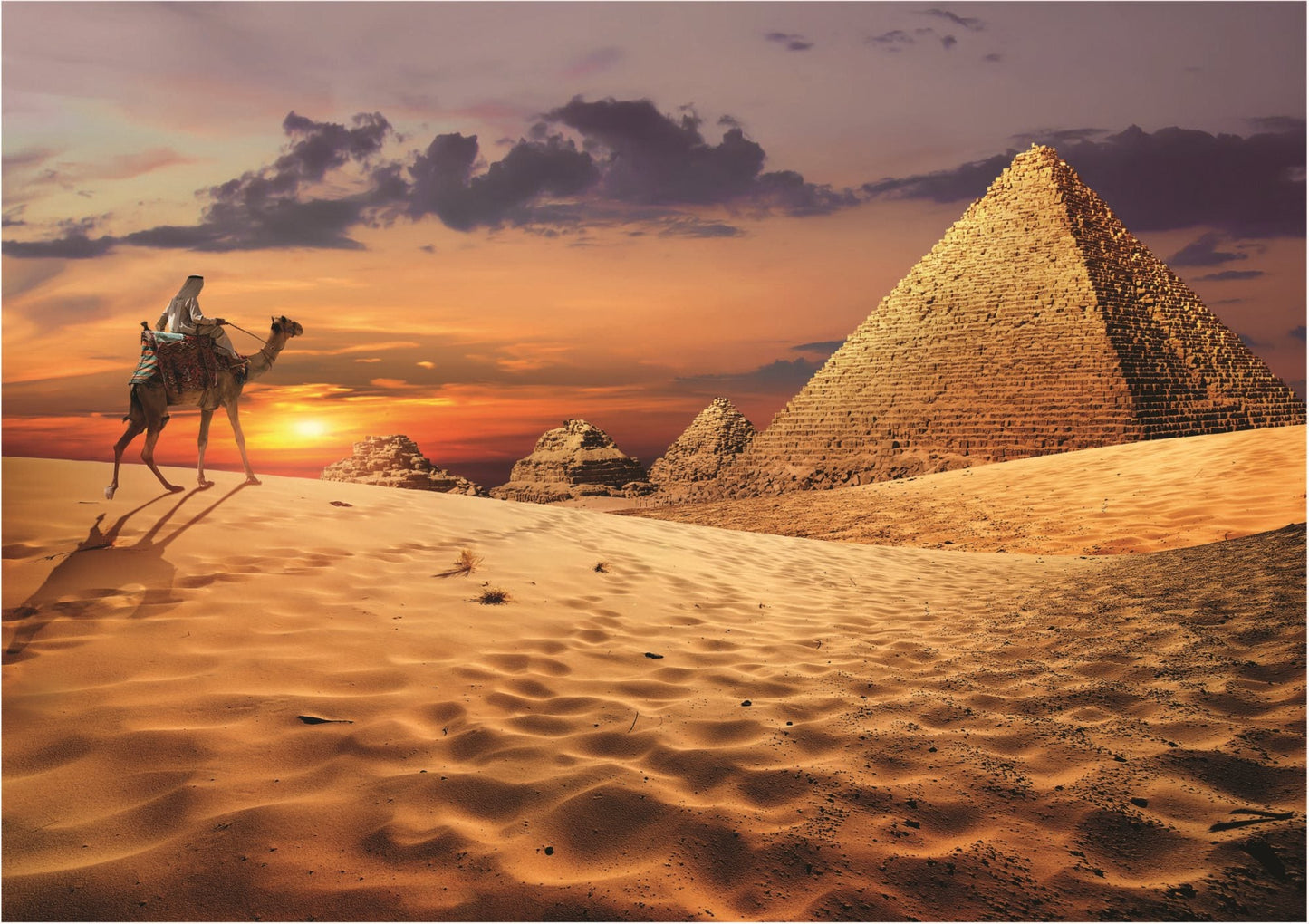 Teve a sivatagban Educa 1000 darabos kirakó puzzle (ED - 19643) - puzzlegarden