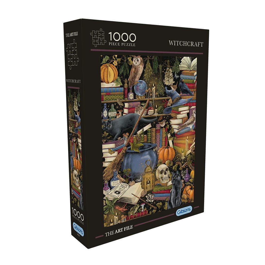 The Art File – Boszorkánymesterség Gibsons 1000 darabos kirakó puzzle (G - G7222) - puzzlegarden