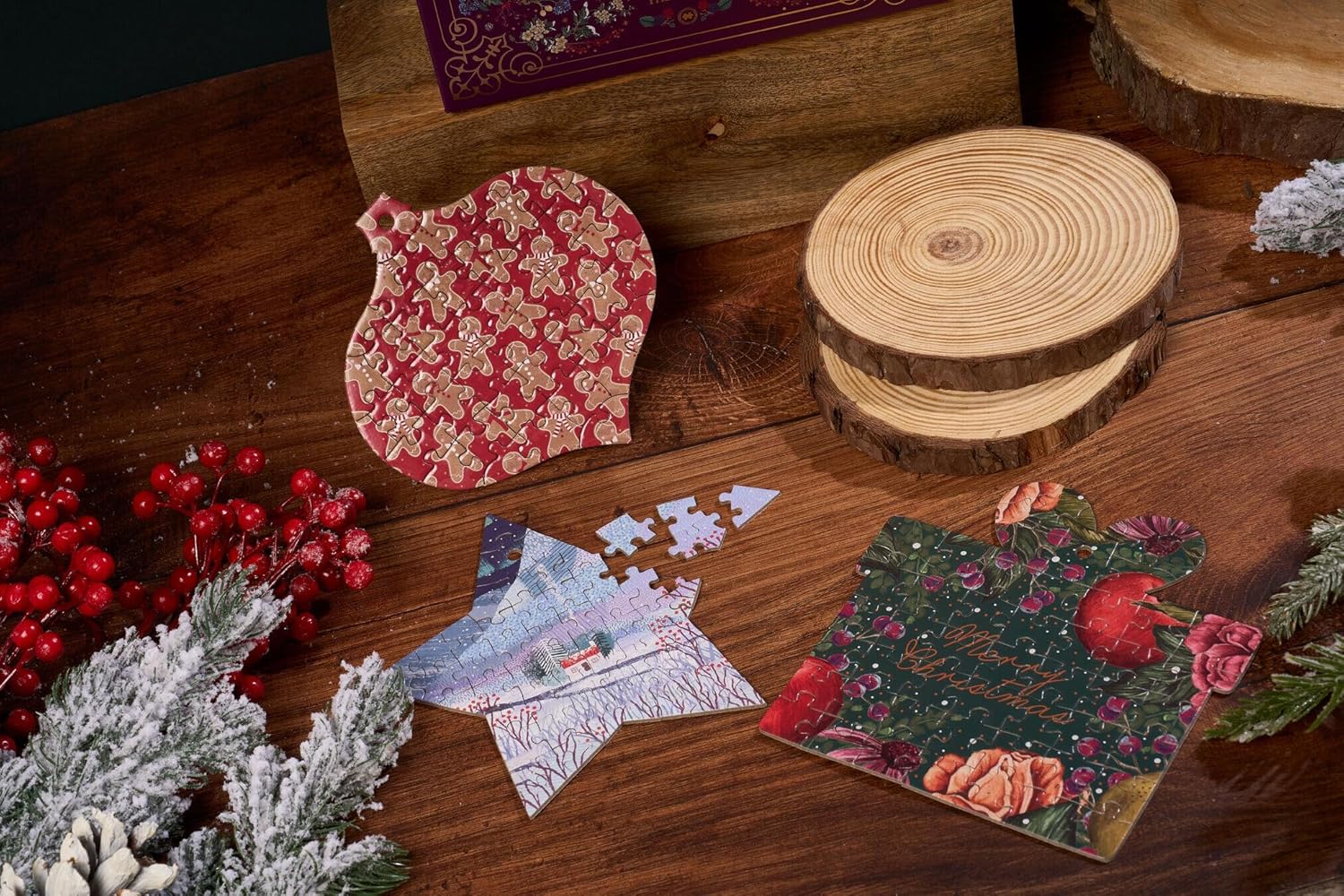 The Art File – Karácsonyi mesék adventi naptár Gibsons egyéb darabos kirakó puzzle (G - G9512) - puzzlegarden