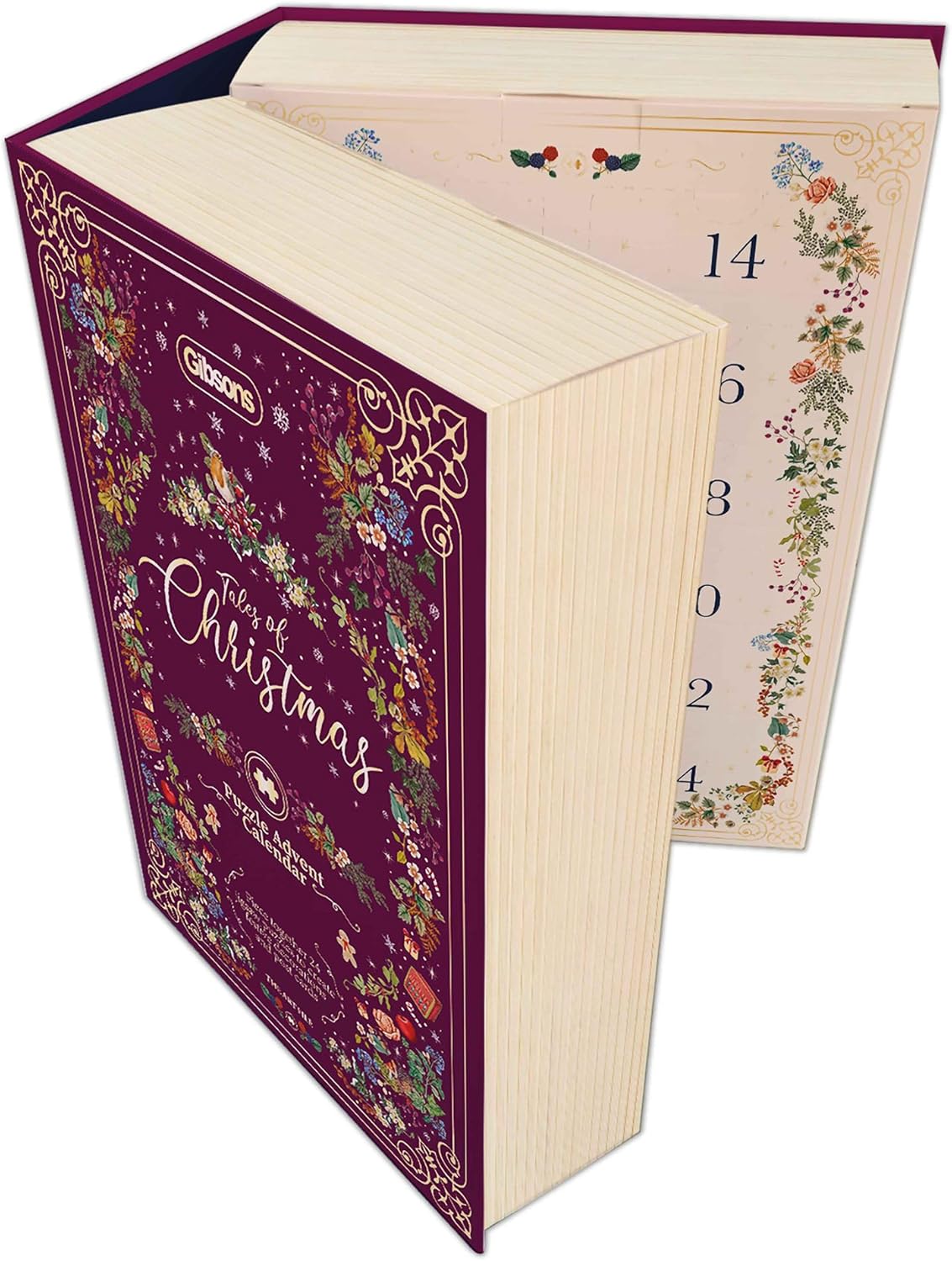 The Art File – Karácsonyi mesék adventi naptár Gibsons egyéb darabos kirakó puzzle (G - G9512) - puzzlegarden