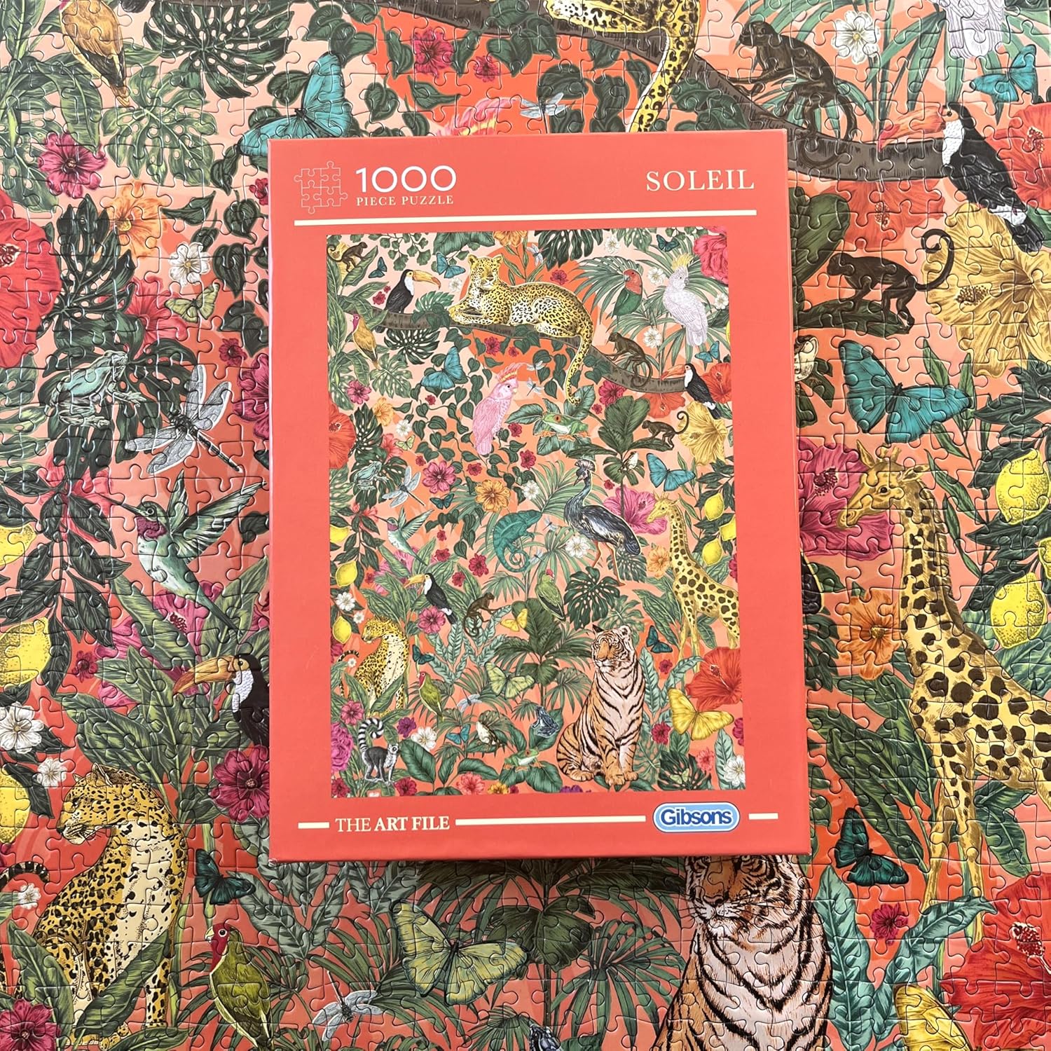 The Art File: Napfény archívum Gibsons 1000 darabos kirakó puzzle (G - G7218) - puzzlegarden