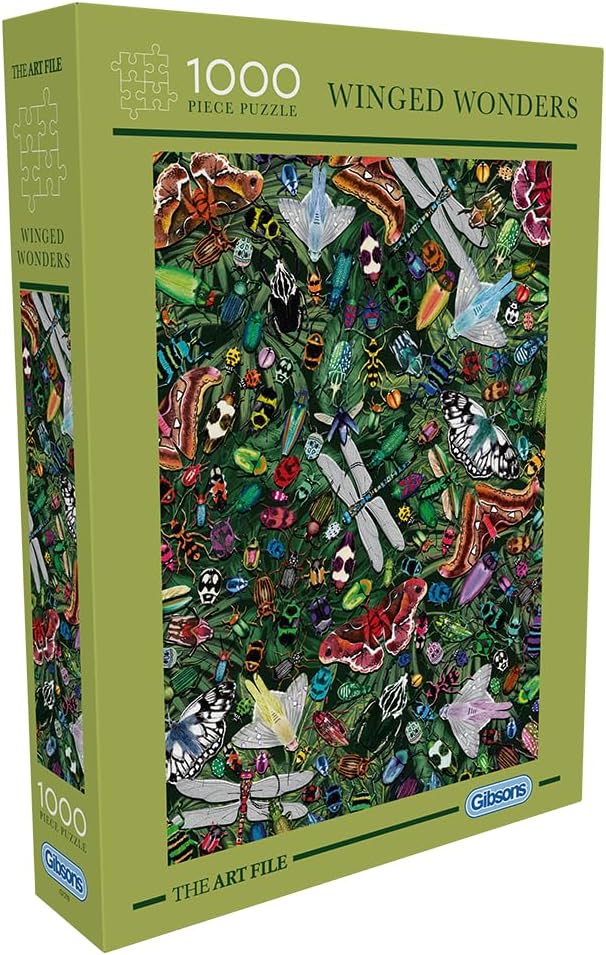 The Art File: Szárnyasok gyűjteménye Gibsons 1000 darabos kirakó puzzle (G - G7219) - puzzlegarden