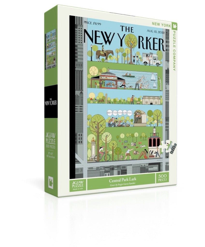 The New Yorker - Central Parki vidámság New York Puzzle Company 500 darabos kirakó puzzle (NYPC - NPZNY2372) - puzzlegarden