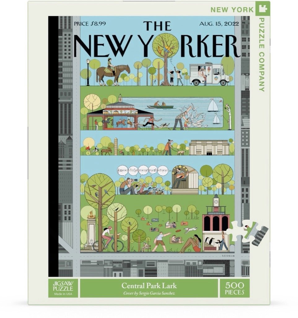 The New Yorker - Central Parki vidámság New York Puzzle Company 500 darabos kirakó puzzle (NYPC - NPZNY2372) - puzzlegarden