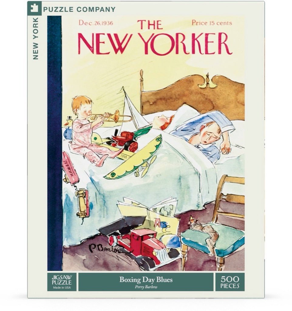The New Yorker - Karácsony után New York Puzzle Company 500 darabos kirakó puzzle (NYPC - NPZNY2385) - puzzlegarden