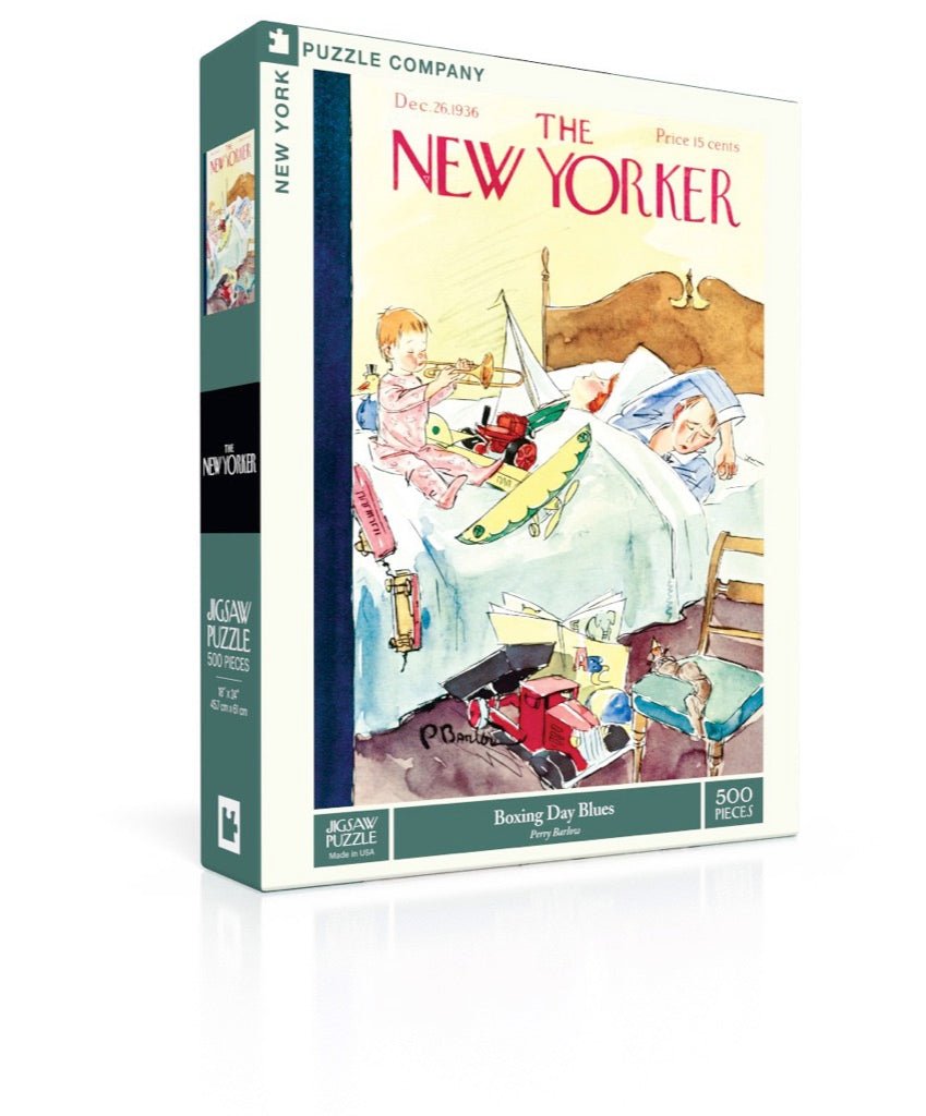 The New Yorker - Karácsony után New York Puzzle Company 500 darabos kirakó puzzle (NYPC - NPZNY2385) - puzzlegarden
