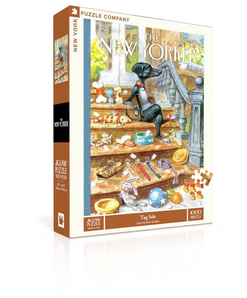 The New Yorker - Minden eladó New York Puzzle Company 1000 darabos kirakó puzzle (NYPC - NY176) - puzzlegarden