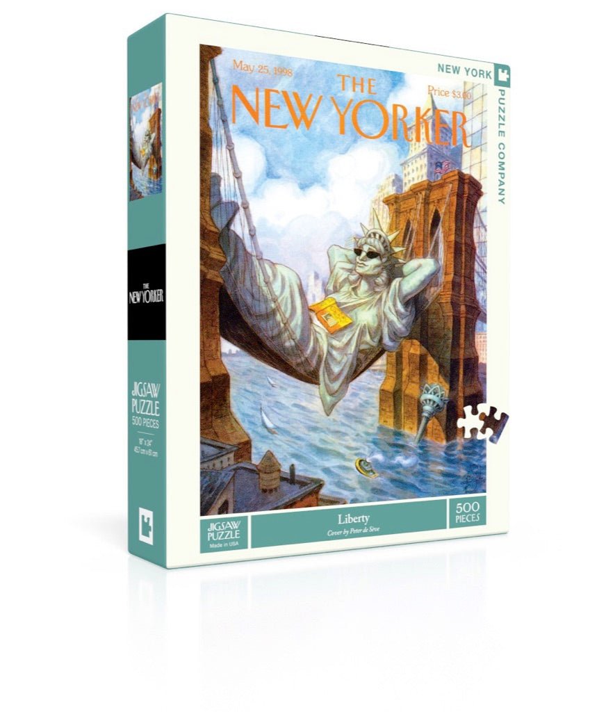 The New Yorker - Szabadság New York Puzzle Company 500 darabos kirakó puzzle (NYPC - NPZNY1707) - puzzlegarden