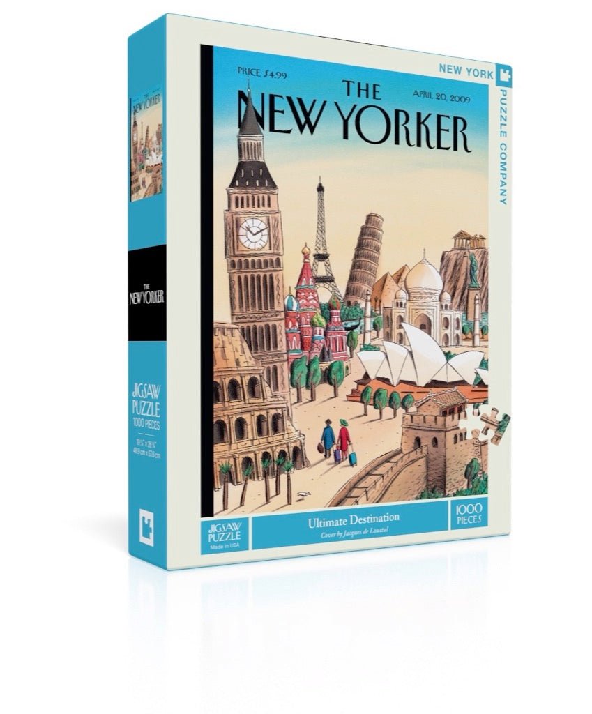 The New Yorker - Uticélok New York Puzzle Company 1000 darabos kirakó puzzle (NYPC - NY024) - puzzlegarden