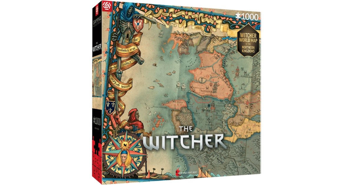 The Witcher - Az Északi Királyságok Good Loot 1000 darabos kirakó puzzle (GL - 5908305242994) - puzzlegarden