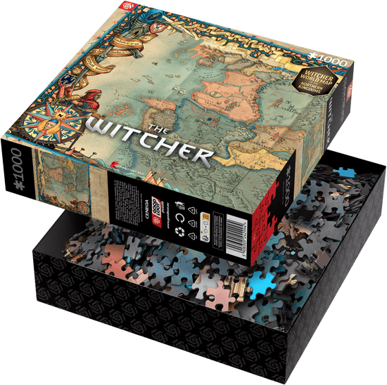 The Witcher - Az Északi Királyságok Good Loot 1000 darabos kirakó puzzle (GL - 5908305242994) - puzzlegarden