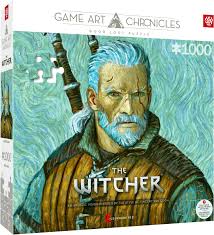 The Witcher - Geralt van Gogh stílusában Good Loot 1000 darabos kirakó puzzle (GL - 5908305247548) - puzzlegarden