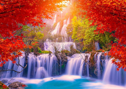 Thi Lor Su Vízesés, Thaiföld Enjoy 1000 darabos kirakó puzzle (EN - 1287) - puzzlegarden