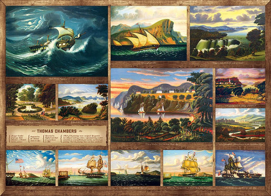 Thomas Chambers Cobble Hill 1000 darabos kirakó puzzle (CH - 40102) - puzzlegarden