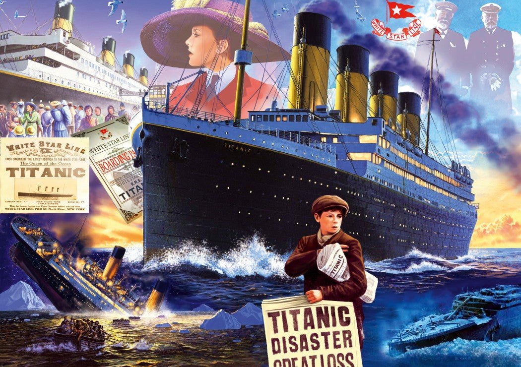Titanic Bluebird 1000 darabos kirakó puzzle (BB - 70231 - P) - puzzlegarden