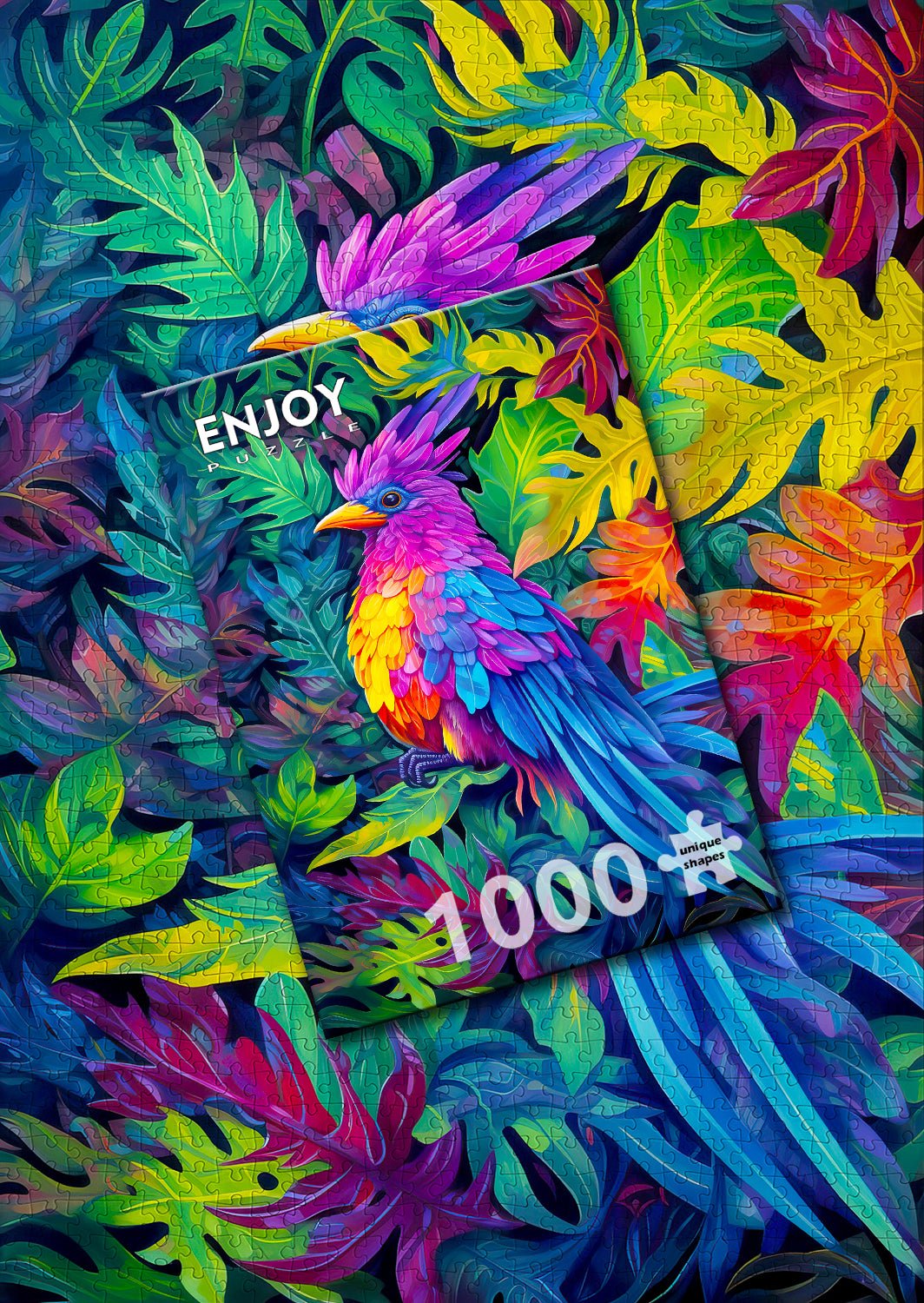 Titkos csodamadár Enjoy 1000 darabos kirakó puzzle (EN - 2282 5949194022823) - puzzlegarden