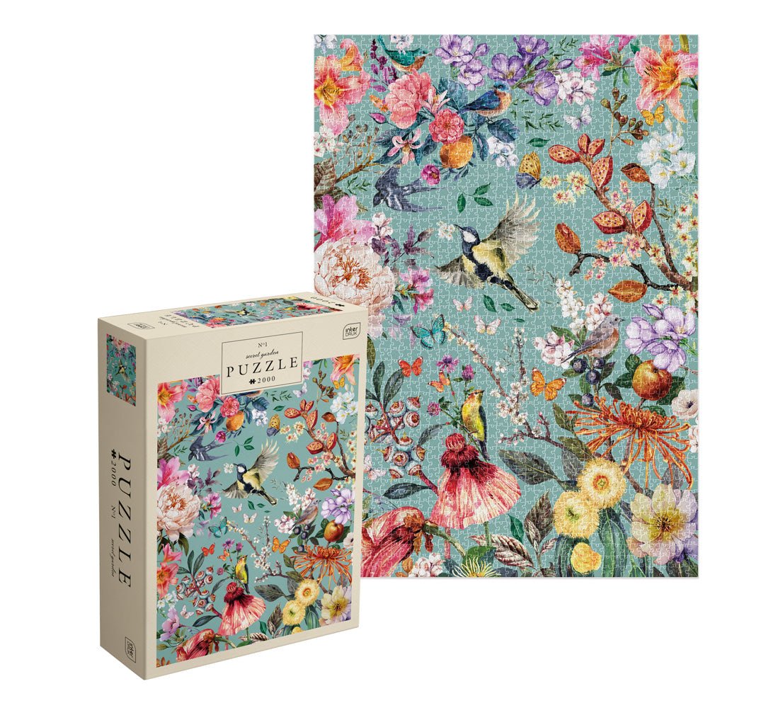 Titkos kert 1 Interdruk 2000 darabos kirakó puzzle (ID-PUZ2000SGA1) - puzzlegarden