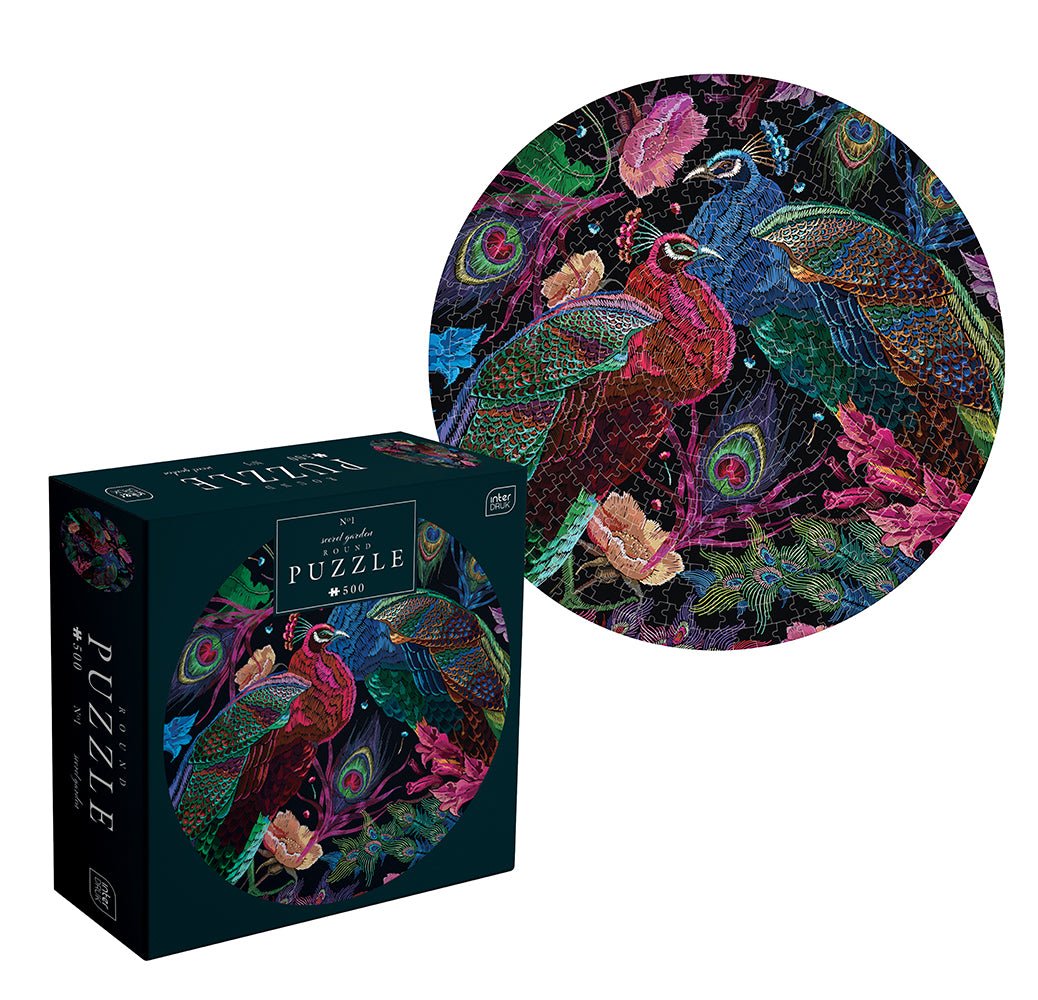 Titkos kert 1 Interdruk 500 darabos kirakó puzzle (ID-PUZ500RSG1) - puzzlegarden